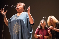 January 15, 2018 - Santa Barbara, CA: The Martin Luther King, Jr. Committee of Santa Barbara presents "Now is the time to Make Real the Promises of Democracy", a celebration of Martin Luther King, Jr. in Santa Barbara, CA January 11 - 19, 2018.   (Photo by Rod Rolle)Monday January 15 - The Martin Luther King, Jr. HolidayMorning Program at De Las Guerra Plaza, Santa Barbara Welcome: Isaac GarrettPrayer/Opening Ceremony: Chumash Family SingersSpeaker: Carlos EstradaSong: "America" Ray Charles, CDAcknowledgements: Das Williams and Janet Wolf, SB County SupervisorsMonique Limon, CA State AssemblyAnnouncements: Isaac GarrettWorld Dance for Humanity, Janet Reineck, Director Closing prayer: J. Louis Watkins, Pastor________________________________Arlington Theater Program, Santa BarbaraDavid Gorospe, Michael Chang, Greg Weiser, (jazz and popular music) in the Foyer of the Arlington. Invocation: Rabbi Steve Cohen"Lift Every Voice & Sing": Michell Downey LawyerWelcome: E. Onja BrownMusic: David GorospeIntroductions: Isaac Garrett-Salud Carbajal, U.S. Congress-Hannah Beth Jackson, CA State Senate-Cathy Murillo, Mayor of Santa BarbaraMC: Sojourner Kincaid RolleEssay/Poetry Winners (Ages 6 - 12) w/Brianna MoffittEssay/Poetry Winners (Ages 13 - 18) w/Melinda PalacioCivil Rights Songs: Vocalist Michell Downey Lawyer, Rebecca Wave, Rosalyn Collins and Michell Williams.Benediction: J. Louis Watkins, PastorStage Manager: Hillary Blackerby.                             Community Luncheon: First United Methodist Church,