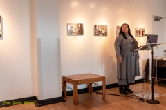 January 17, 2019 - Santa Barbara, CA: UCSB Eternal Flame, Buchanan Courtyard “Walk With Us” program and reception held at the Multi-Cultural Center on the campus of the University of California, Santa Barbara on January 17, 2019. Co-Sponsors: Center for Black Studies, EOP, MCC and MLKSB. (Photo by Rod Rolle)Program:Hosted By: Sojourner Kincaid RolleGreetings : Aaron Jones, Director, UCSB Educational Opportunity ProgramSong: Sojourner Kincaid Rolle w/attendees Comments: Dr. Sharon Tettegah, Director, UCSB Center for Black Studies ResearchComments: Onja Brown-Lawson, President, Martin Luther King Jr. Committee-SBKeynote: Dr. Hymon JohnsonComments: Alyssa Fricke-Jenkins, Co-curator, “A Luta Continua”, Ethnic and Gender Studies CollectionComments: Sal Guerena, Director, California Ethnic and Multicultural Archives, UCSB LibraryComments: Zaveeni Khan-Marcus, Director, UCSB MultiCultural CenterComments: Simone Ruscamp (UCSB ’11 BA, Political Science), UMOJA Program, Santa Barbara City College