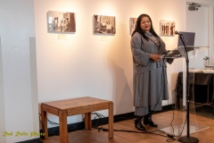 January 17, 2019 - Santa Barbara, CA: UCSB Eternal Flame, Buchanan Courtyard “Walk With Us” program and reception held at the Multi-Cultural Center on the campus of the University of California, Santa Barbara on January 17, 2019. Co-Sponsors: Center for Black Studies, EOP, MCC and MLKSB. (Photo by Rod Rolle)Program:Hosted By: Sojourner Kincaid RolleGreetings : Aaron Jones, Director, UCSB Educational Opportunity ProgramSong: Sojourner Kincaid Rolle w/attendees Comments: Dr. Sharon Tettegah, Director, UCSB Center for Black Studies ResearchComments: Onja Brown-Lawson, President, Martin Luther King Jr. Committee-SBKeynote: Dr. Hymon JohnsonComments: Alyssa Fricke-Jenkins, Co-curator, “A Luta Continua”, Ethnic and Gender Studies CollectionComments: Sal Guerena, Director, California Ethnic and Multicultural Archives, UCSB LibraryComments: Zaveeni Khan-Marcus, Director, UCSB MultiCultural CenterComments: Simone Ruscamp (UCSB ’11 BA, Political Science), UMOJA Program, Santa Barbara City College