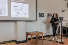 January 17, 2019 - Santa Barbara, CA: UCSB Eternal Flame, Buchanan Courtyard “Walk With Us” program and reception held at the Multi-Cultural Center on the campus of the University of California, Santa Barbara on January 17, 2019. Co-Sponsors: Center for Black Studies, EOP, MCC and MLKSB. (Photo by Rod Rolle)Program:Hosted By: Sojourner Kincaid RolleGreetings : Aaron Jones, Director, UCSB Educational Opportunity ProgramSong: Sojourner Kincaid Rolle w/attendees Comments: Dr. Sharon Tettegah, Director, UCSB Center for Black Studies ResearchComments: Onja Brown-Lawson, President, Martin Luther King Jr. Committee-SBKeynote: Dr. Hymon JohnsonComments: Alyssa Fricke-Jenkins, Co-curator, “A Luta Continua”, Ethnic and Gender Studies CollectionComments: Sal Guerena, Director, California Ethnic and Multicultural Archives, UCSB LibraryComments: Zaveeni Khan-Marcus, Director, UCSB MultiCultural CenterComments: Simone Ruscamp (UCSB ’11 BA, Political Science), UMOJA Program, Santa Barbara City College