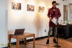 January 17, 2019 - Santa Barbara, CA: UCSB Eternal Flame, Buchanan Courtyard “Walk With Us” program and reception held at the Multi-Cultural Center on the campus of the University of California, Santa Barbara on January 17, 2019. Co-Sponsors: Center for Black Studies, EOP, MCC and MLKSB. (Photo by Rod Rolle)Program:Hosted By: Sojourner Kincaid RolleGreetings : Aaron Jones, Director, UCSB Educational Opportunity ProgramSong: Sojourner Kincaid Rolle w/attendees Comments: Dr. Sharon Tettegah, Director, UCSB Center for Black Studies ResearchComments: Onja Brown-Lawson, President, Martin Luther King Jr. Committee-SBKeynote: Dr. Hymon JohnsonComments: Alyssa Fricke-Jenkins, Co-curator, “A Luta Continua”, Ethnic and Gender Studies CollectionComments: Sal Guerena, Director, California Ethnic and Multicultural Archives, UCSB LibraryComments: Zaveeni Khan-Marcus, Director, UCSB MultiCultural CenterComments: Simone Ruscamp (UCSB ’11 BA, Political Science), UMOJA Program, Santa Barbara City College